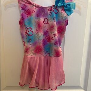 Danskin Kids Dance Costume - Pink and Blue